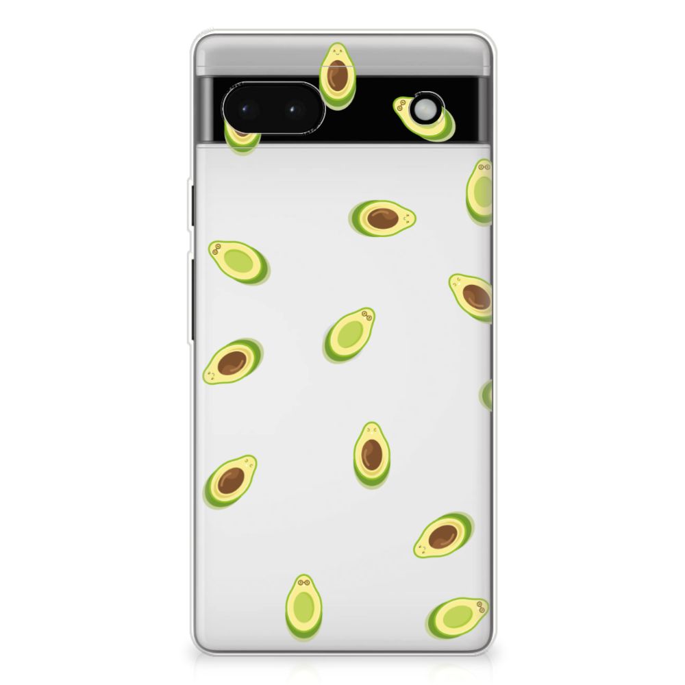 Google Pixel 6A Siliconen Case Avocado B2C Telecom