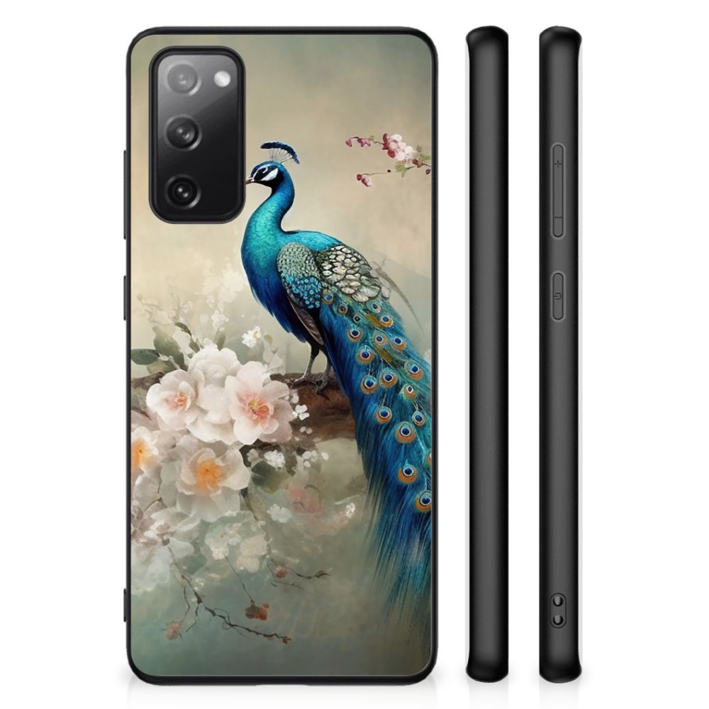 Dierenprint Telefoonhoesje voor Samsung Galaxy S20 FE Vintage Pauwen B2C Telecom