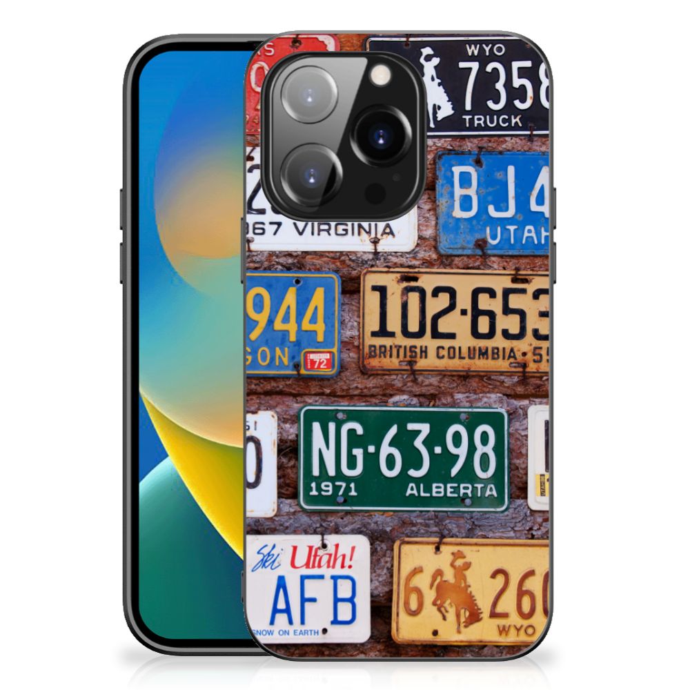 iPhone 14 Pro Silicone Back Case Kentekenplaten B2C Telecom