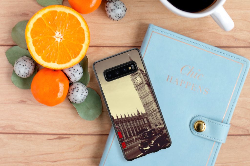 Samsung Galaxy S10+ Silicone Hoesje Londen
