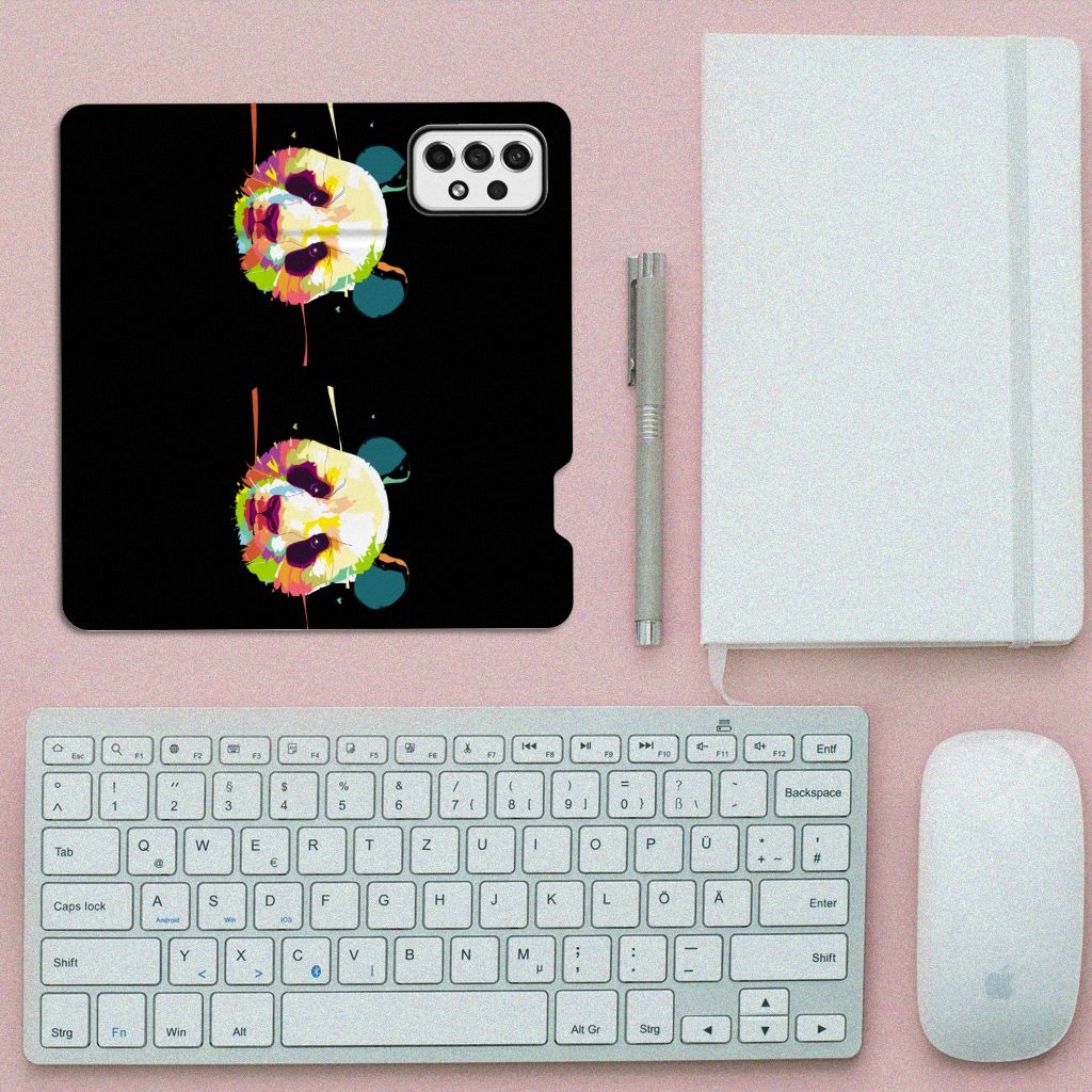 Samsung Galaxy A73 Magnet Case Panda Color - B2C Telecom