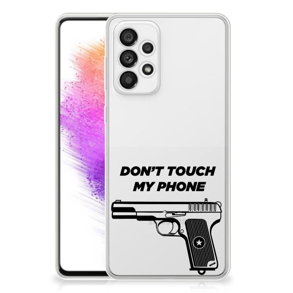 Samsung Galaxy A73 5G Silicone-hoesje Pistol DTMP B2C Telecom