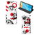 Mobiel BookCase OPPO A15 Skull Red - B2C Telecom