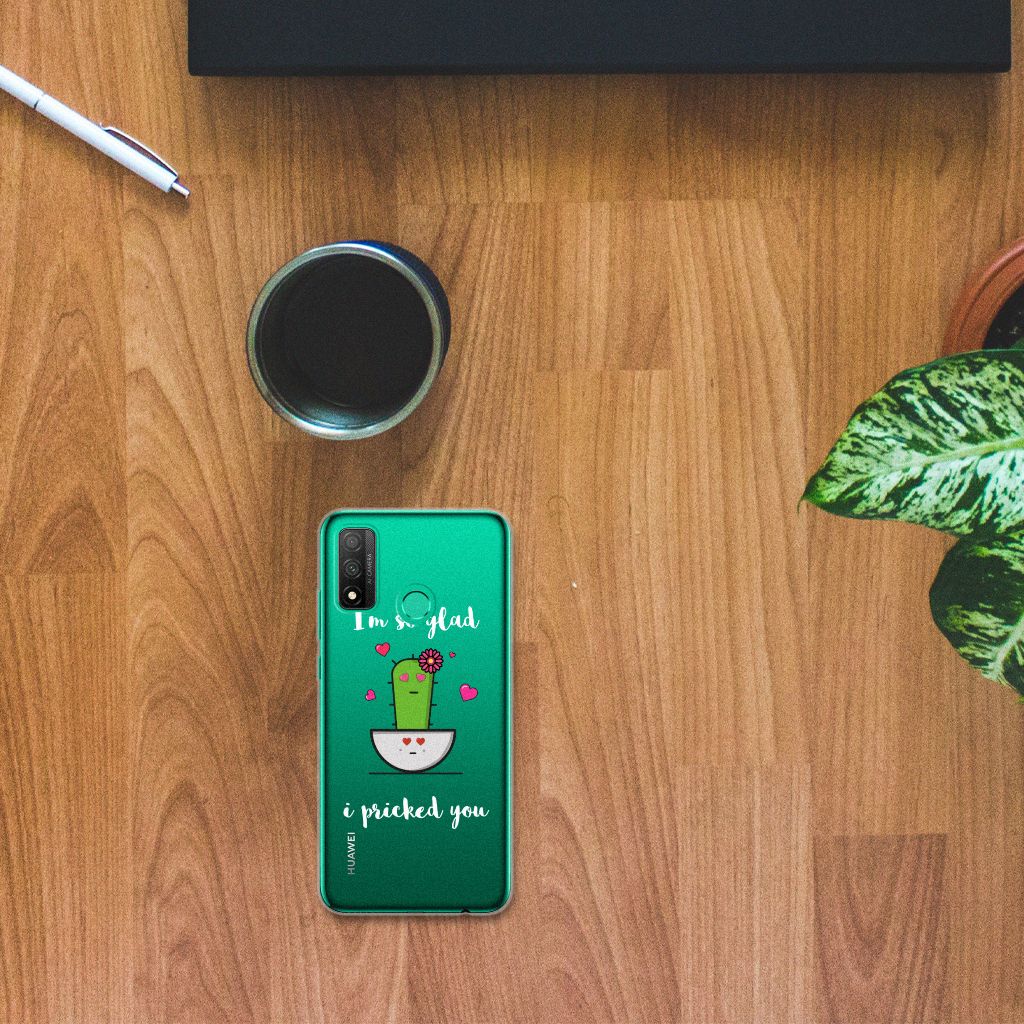 Huawei P Smart 2020 Telefoonhoesje met Naam Cactus Glad