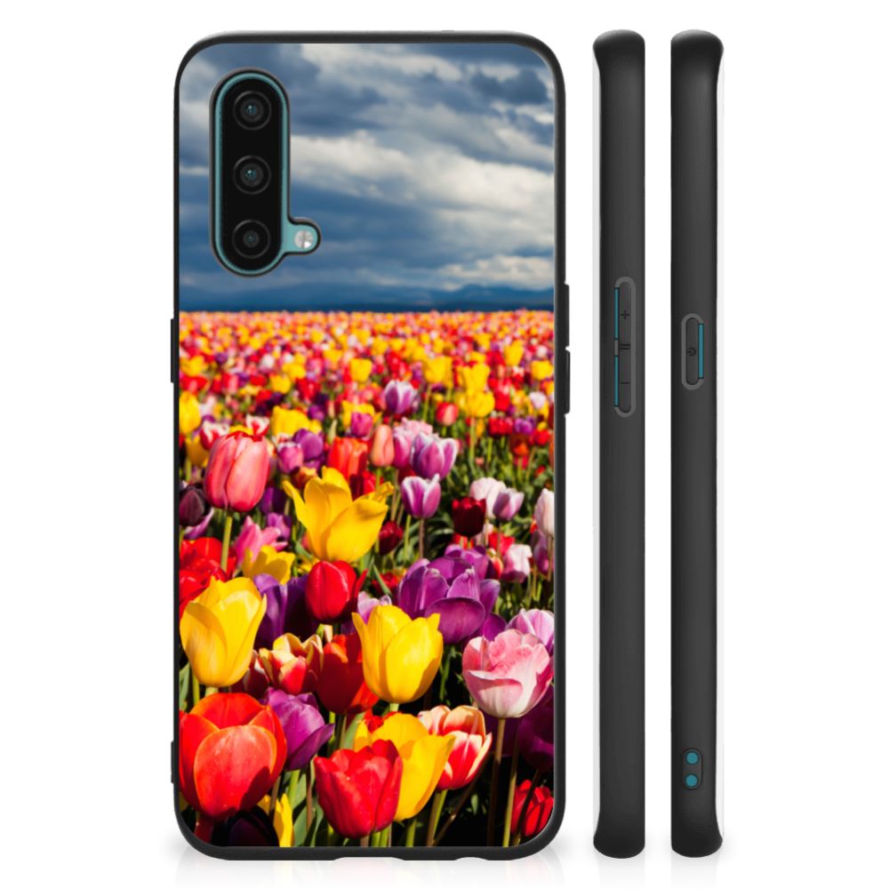 OnePlus Nord CE 5G Bloemen Hoesje Tulpen B2C Telecom