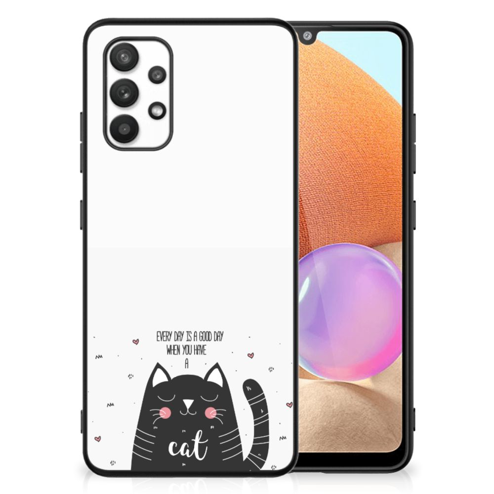 Samsung Galaxy A32 4G | A32 5G Enterprise Editie Hoesje Cat Good Day B2C Telecom