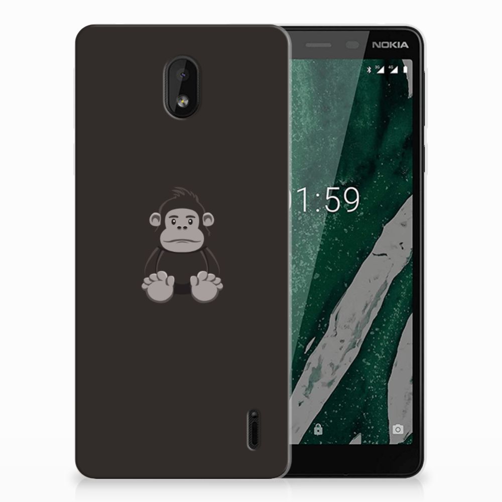 Nokia 1 Plus Telefoonhoesje met Naam Gorilla