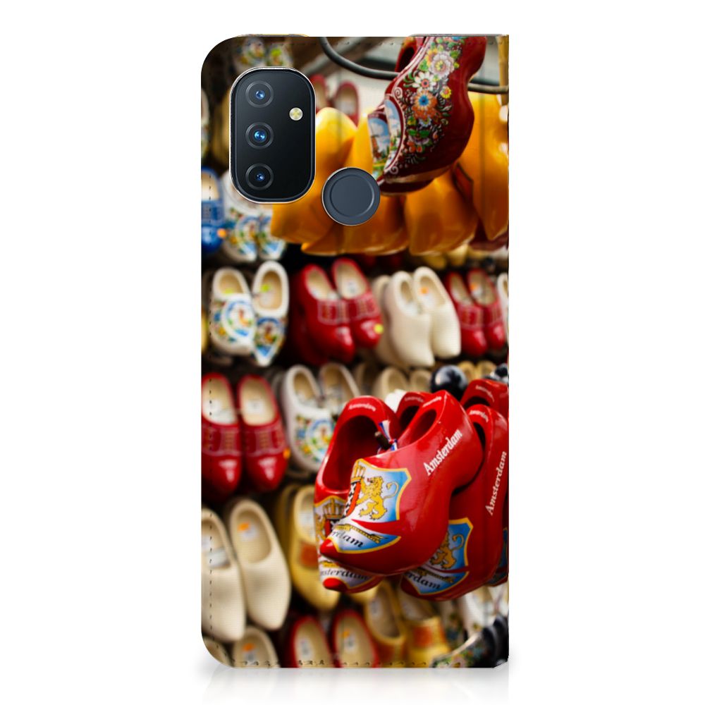 OnePlus Nord N100 Book Cover Klompen - B2C Telecom