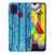 Samsung Galaxy M31 Bumper Hoesje Wood Blue B2C Telecom