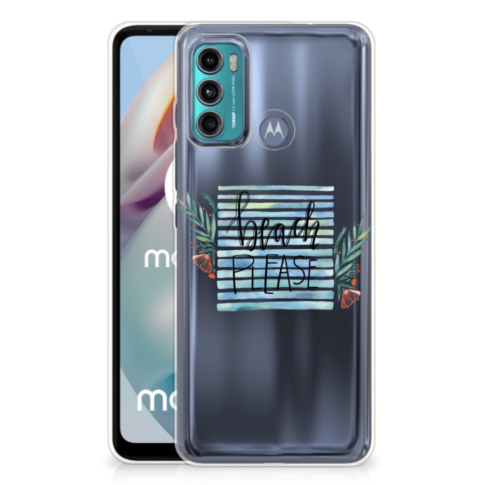 Motorola Moto G60 Telefoonhoesje met Naam Boho Beach B2C Telecom