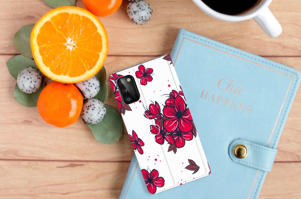 Samsung Galaxy A41 Smart Cover Blossom Red