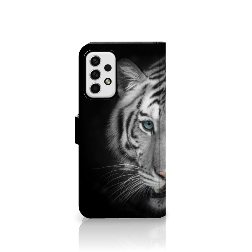 Samsung Galaxy A23 Telefoonhoesje met Pasjes Tijger