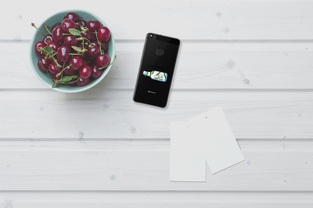 Huawei P10 Lite Telefoonhoesje met Naam Boho Bottle