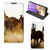 Samsung Galaxy A32 5G Hoesje maken Design Cowboy met paard en cowboy in de schemering