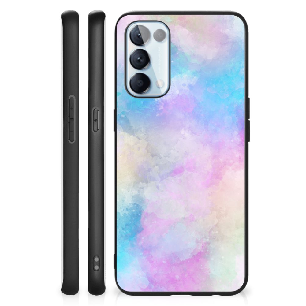 Kleurrijke Telefoonhoesje OPPO Reno5 5G | Find X3 Lite Watercolor Light