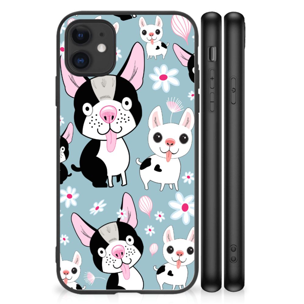 iPhone 11 Dierenprint Telefoonhoesje Hondjes B2C Telecom