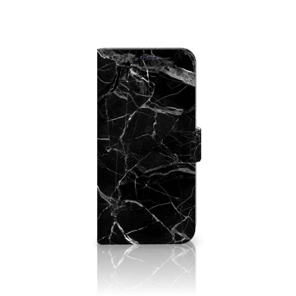 OnePlus Nord CE 2 Bookcase Marmer Zwart - Origineel Cadeau Vader