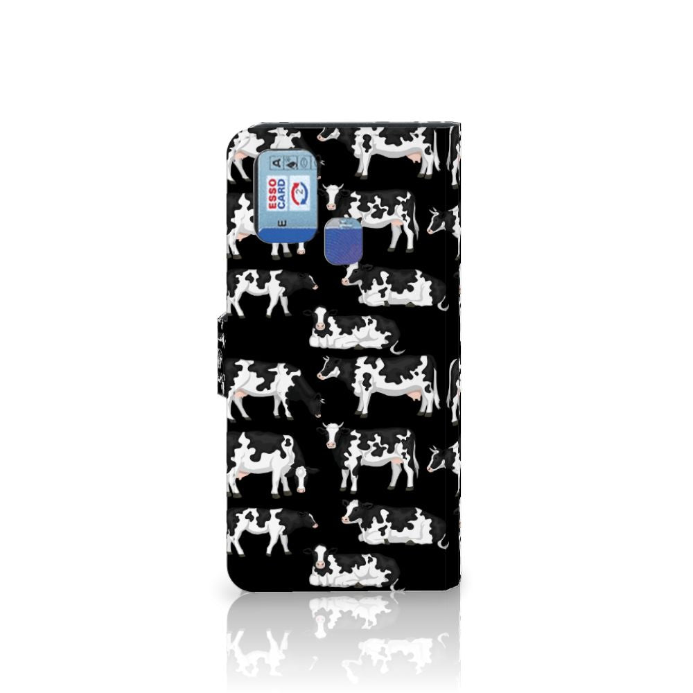 Samsung Galaxy M31 Telefoonhoesje met Pasjes Koetjes