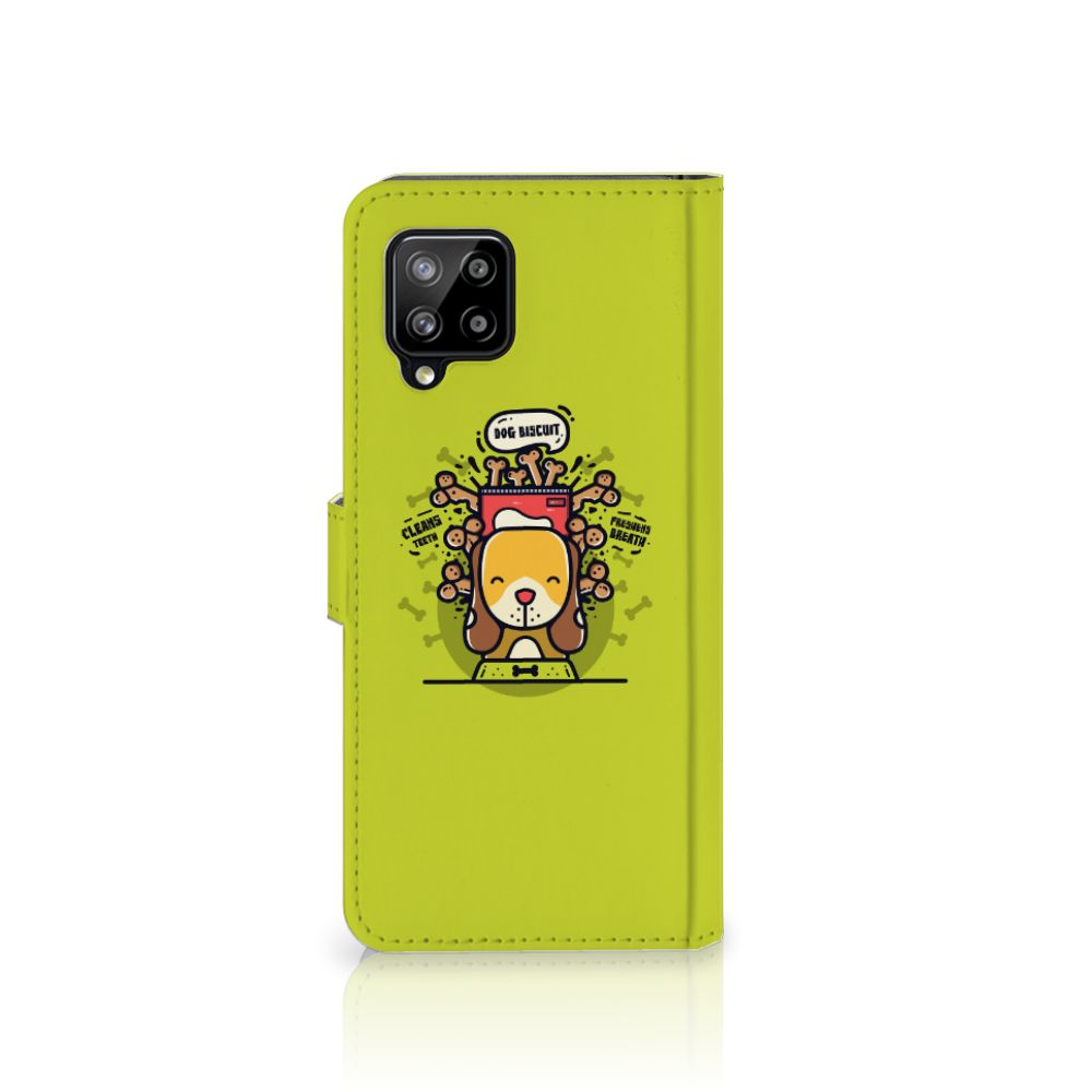 Samsung Galaxy A42 5G Leuk Hoesje Doggy Biscuit