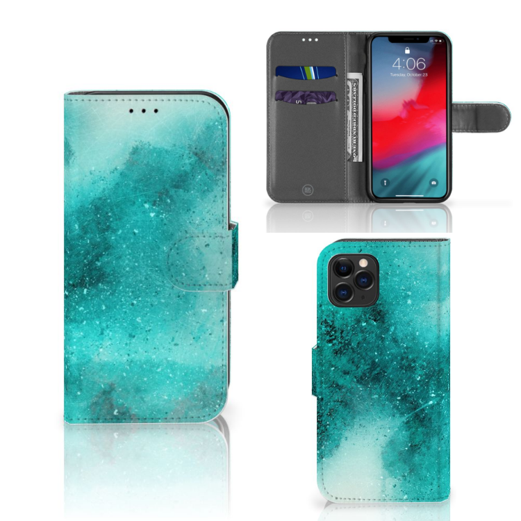 Hoesje Apple iPhone 11 Pro Painting Blue