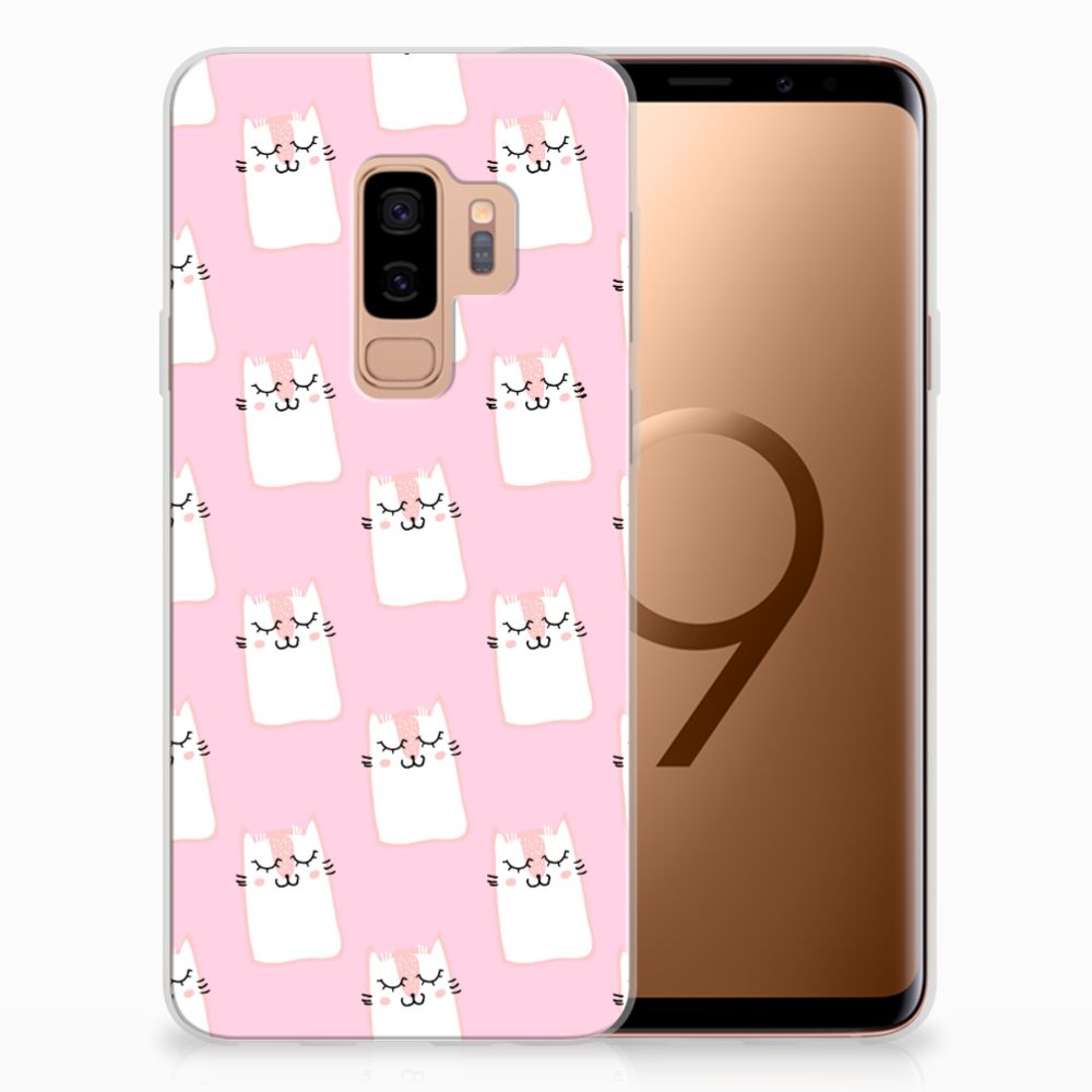 Samsung Galaxy S9 Plus TPU Hoesje Sleeping Cats