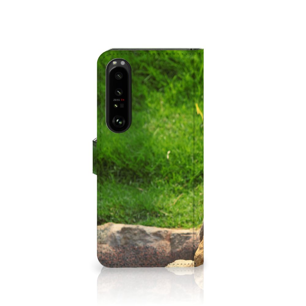 Sony Xperia 1 IV Telefoonhoesje met Pasjes Panda