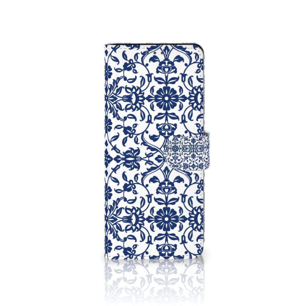 Sony Xperia 5II Hoesje Flower Blue