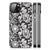 Apple iPhone 13/14 Bloemen Hoesje Black Flowers