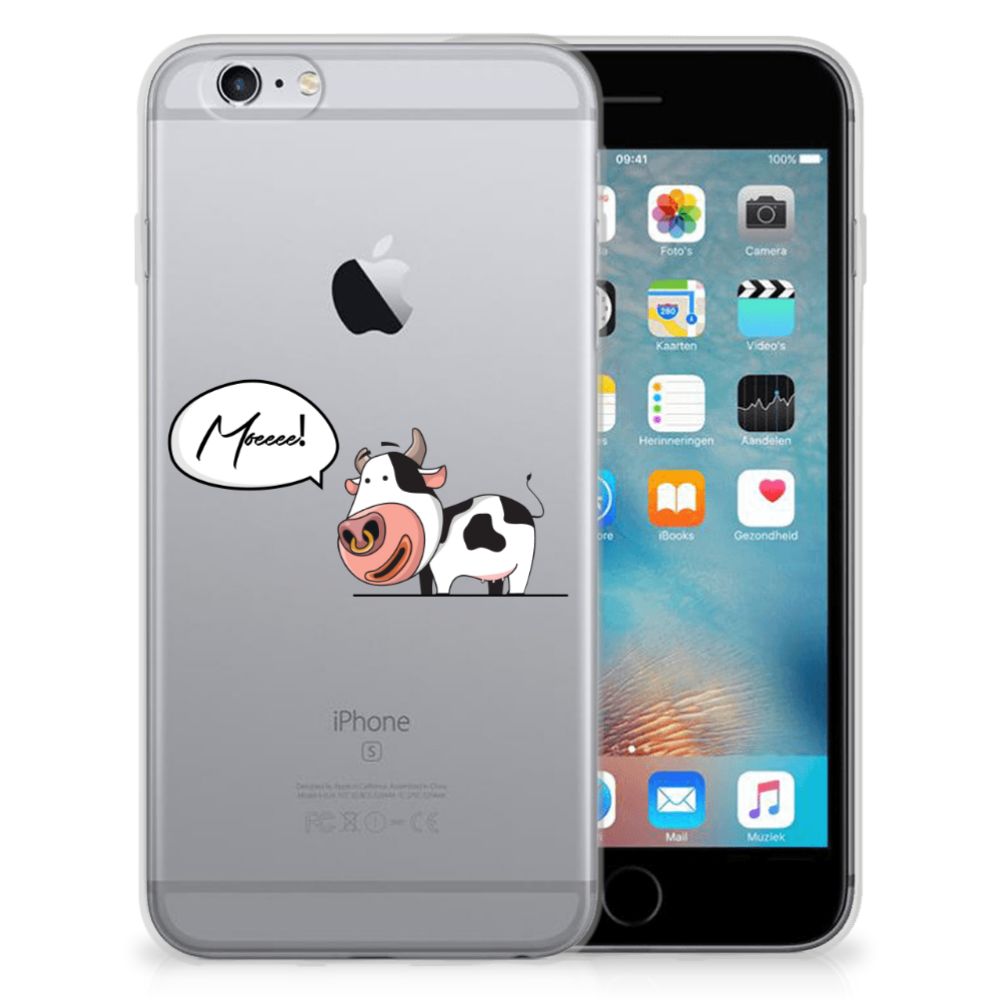 Apple iPhone 6 | 6s Telefoonhoesje met Naam Cow