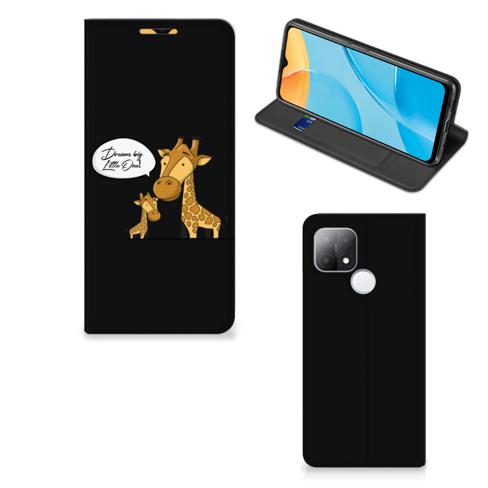 OPPO A15 Magnet Case Giraffe - B2C Telecom