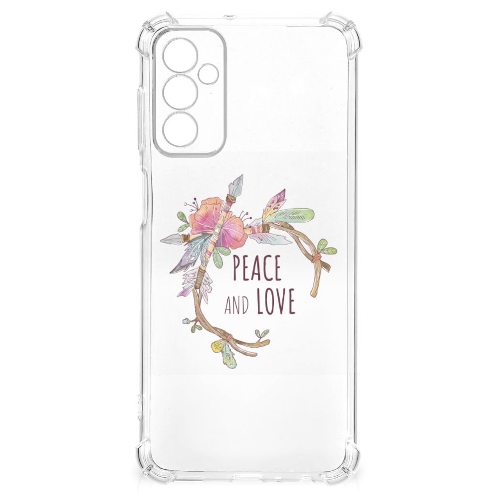 Samsung Galaxy M13 4G | M23 Stevig Bumper Hoesje Boho Text B2C Telecom