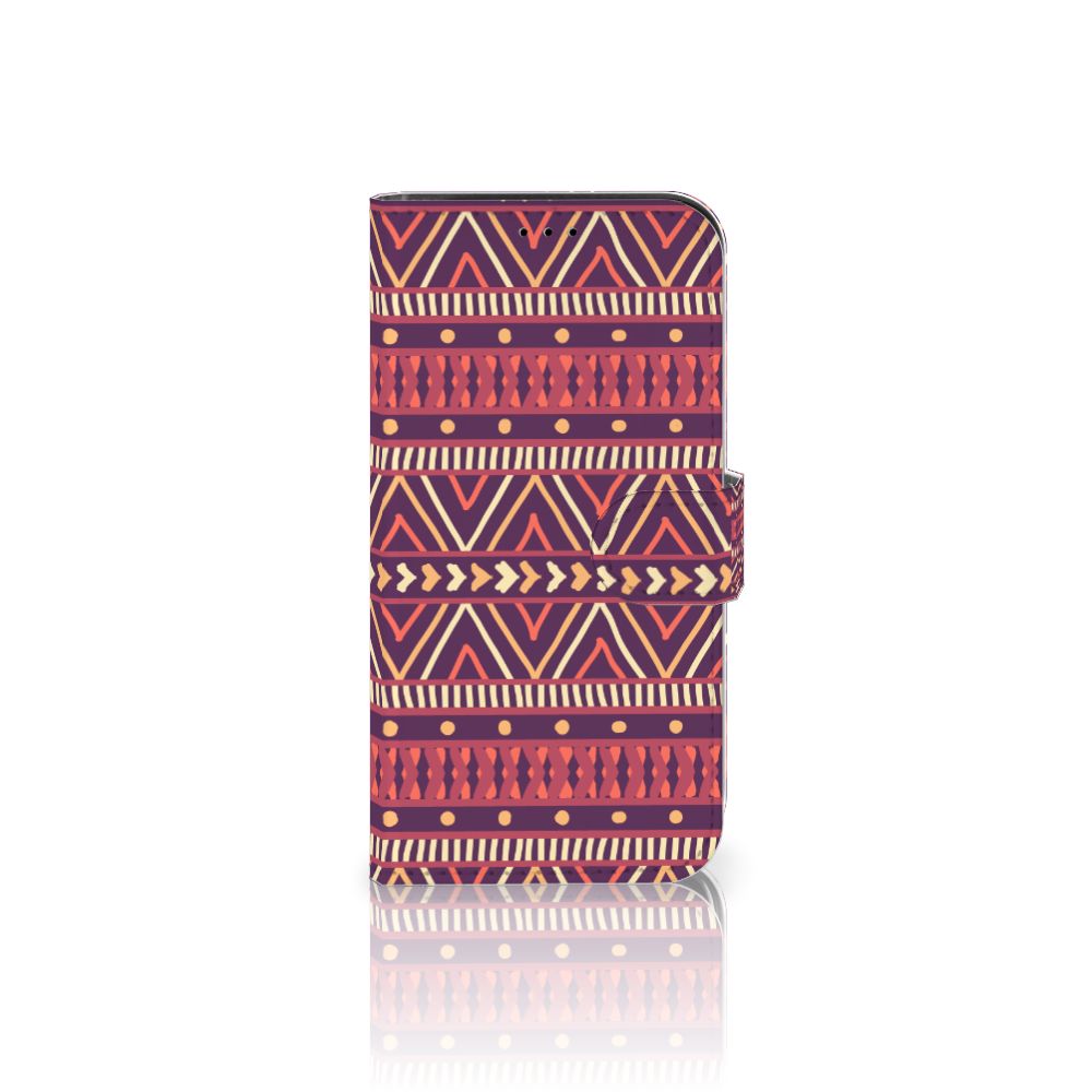 iPhone 13 Pro Telefoon Hoesje Aztec Paars