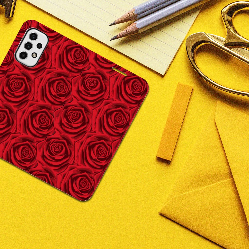 Samsung Galaxy A23 Smart Cover Red Roses - B2C Telecom