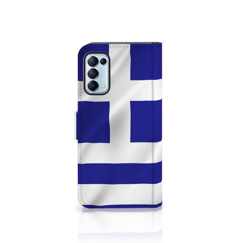 OPPO Find X3 Lite Bookstyle Case Griekenland
