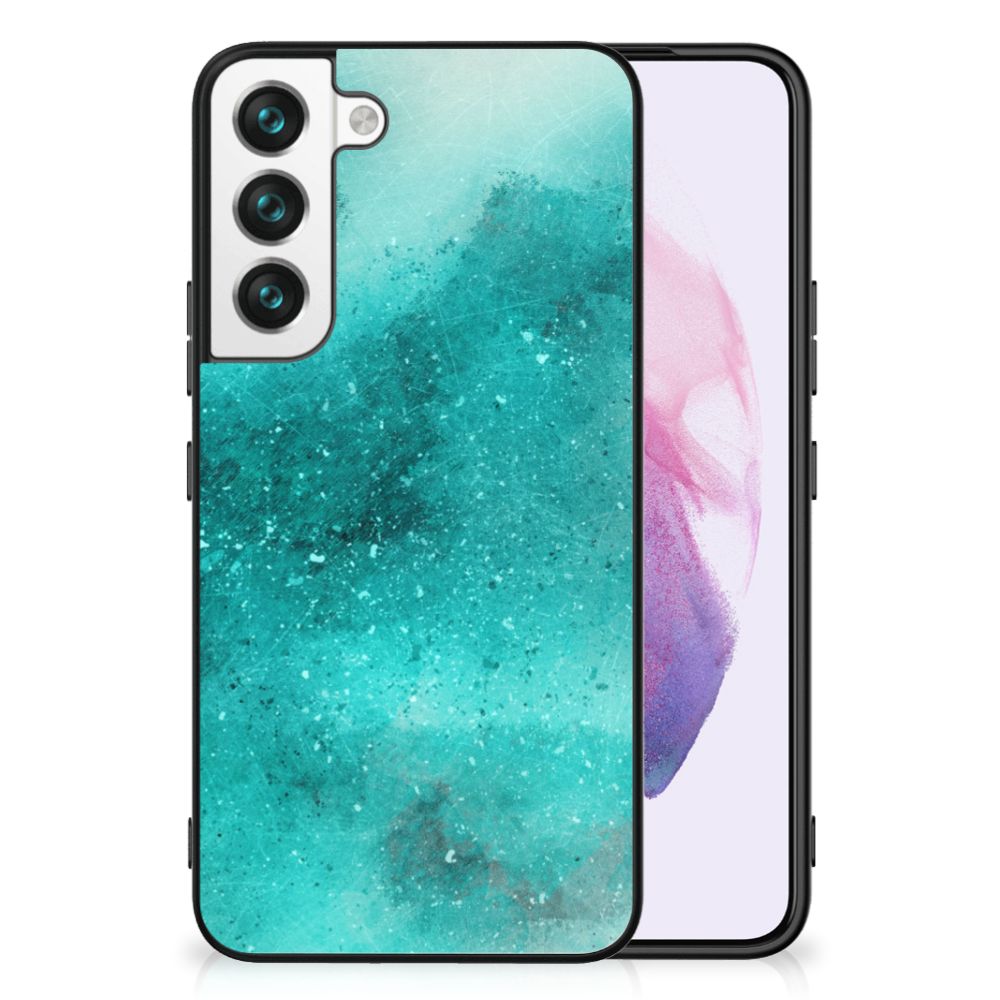 Kleurrijke Telefoonhoesje Samsung Galaxy S22 Painting Blue