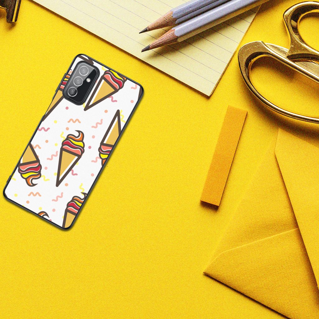 Samsung Galaxy M52 Back Cover Hoesje Icecream B2C Telecom
