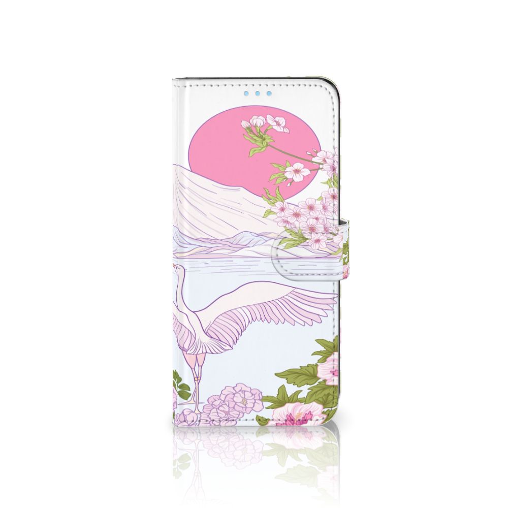 OPPO A74 4G Telefoonhoesje met Pasjes Bird Standing