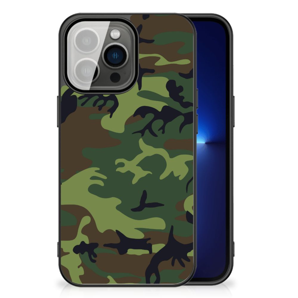 iPhone 13 Pro Back Case Army Dark