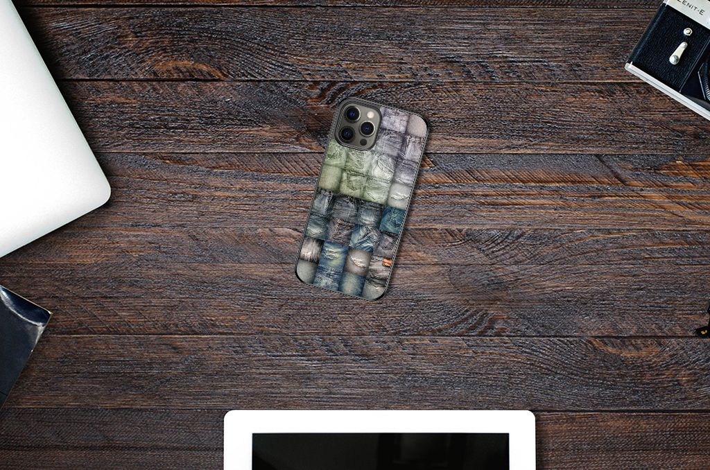 TPU Bumper Case iPhone 12 Pro Max Spijkerbroeken B2C Telecom