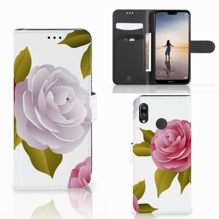 Huawei P20 Lite Hoesje Roses