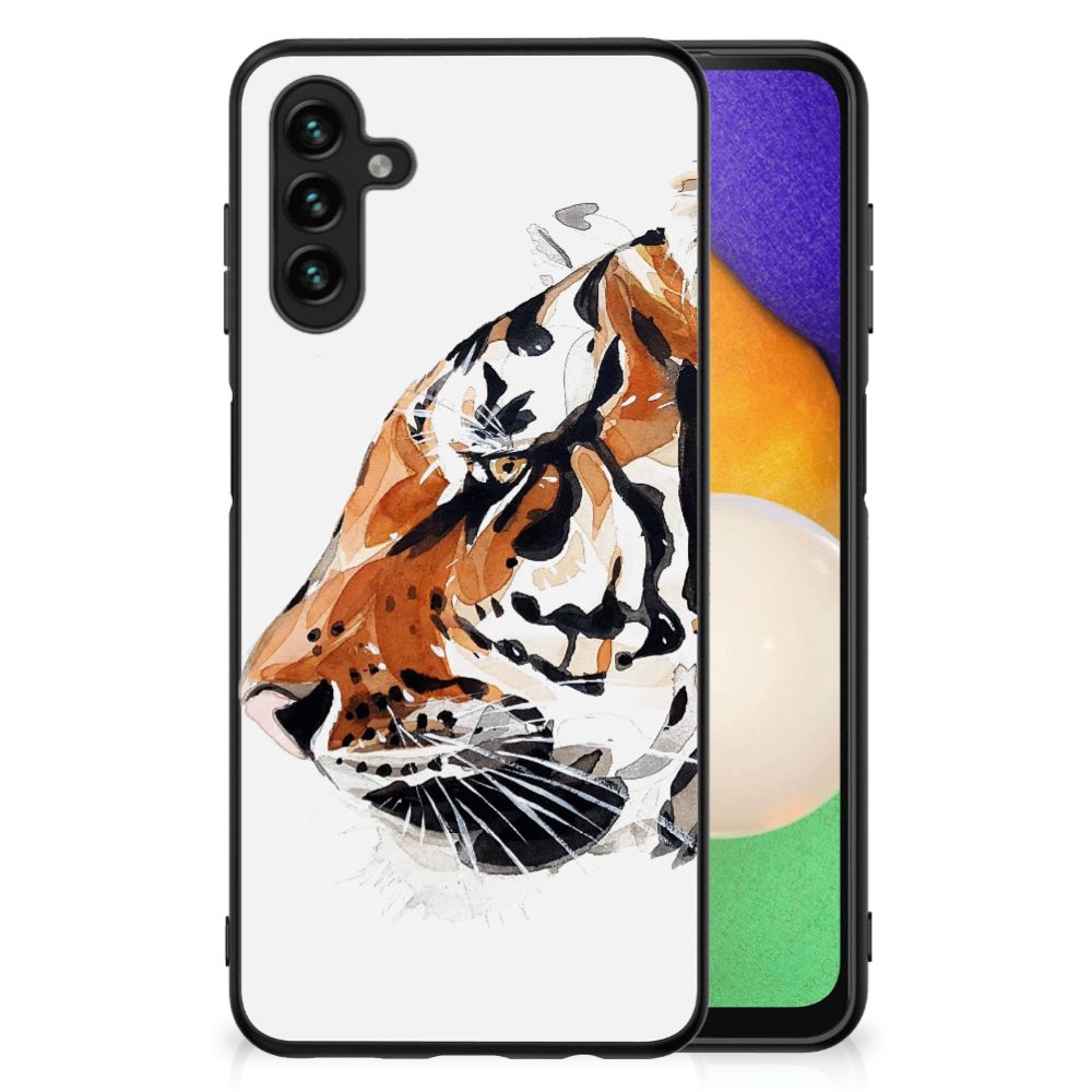 Kleurrijke Telefoonhoesje Samsung Galaxy A13 5G | A04s Watercolor Tiger