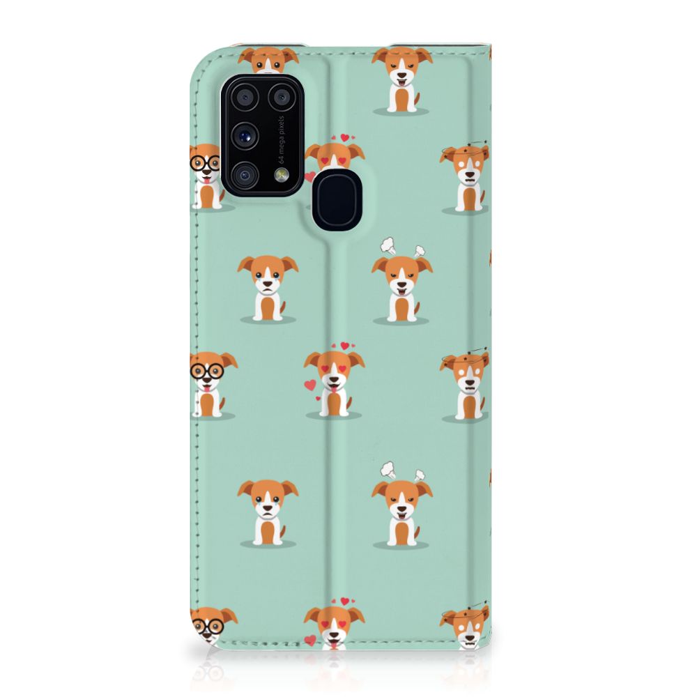 Samsung Galaxy M31 Hoesje maken Pups - B2C Telecom