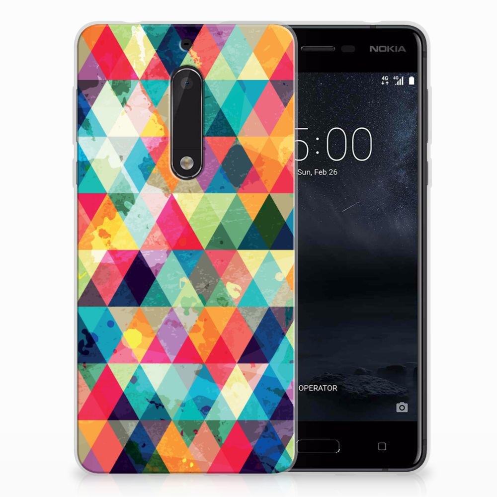 Nokia 5 TPU bumper Geruit