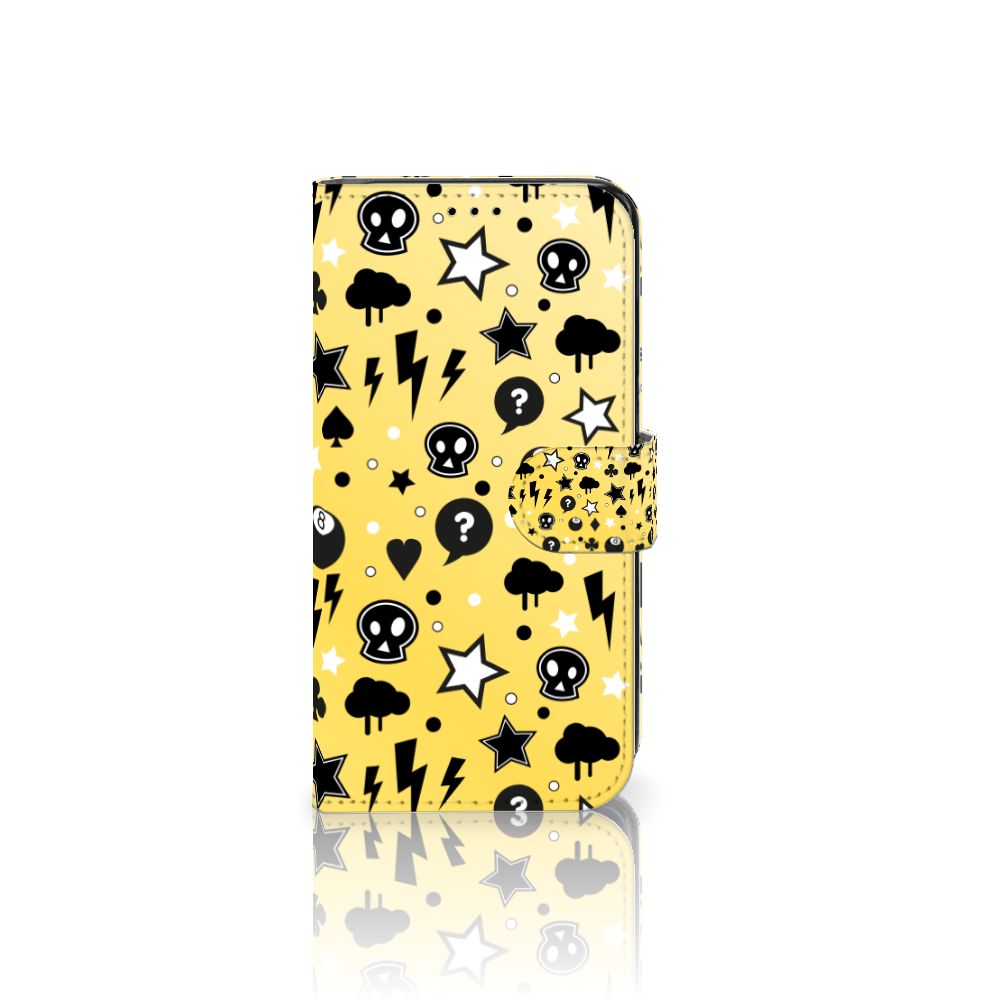 Telefoonhoesje met Naam Samsung Galaxy S7 Edge Punk Geel