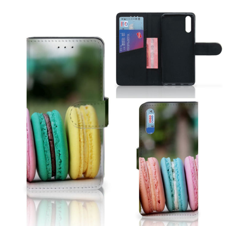 Huawei P20 Book Cover Macarons