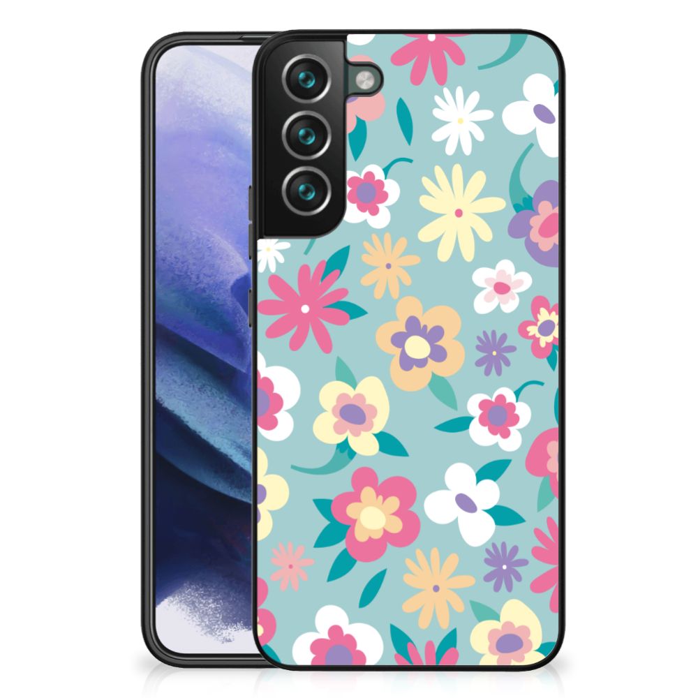 Samsung Galaxy S22 Plus Bloemen Hoesje Flower Power