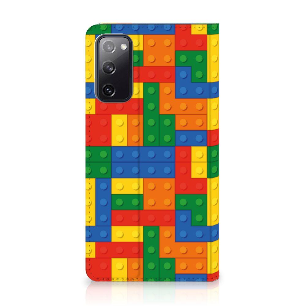 Samsung Galaxy S20 FE Hoesje met Magneet Blokken