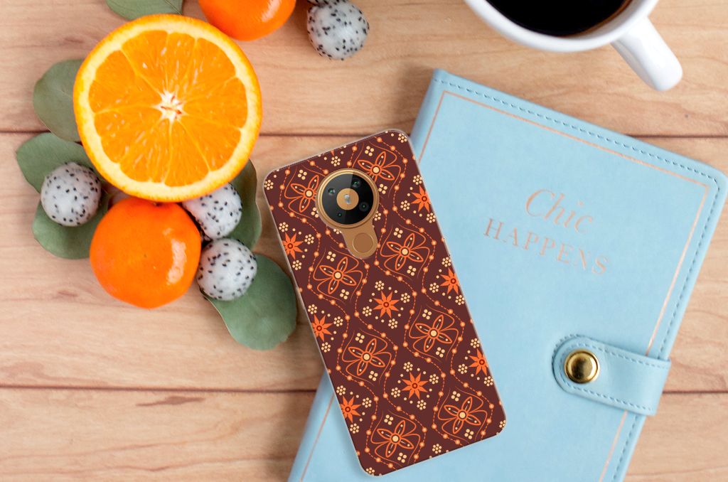 Nokia 5.3 TPU bumper Batik Brown B2C Telecom