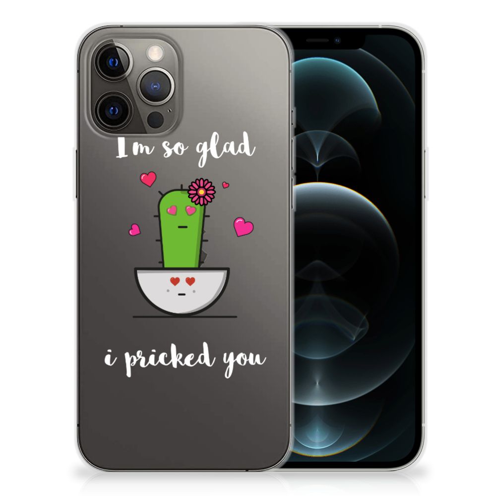 iPhone 12 Pro Max Telefoonhoesje met Naam Cactus Glad B2C Telecom