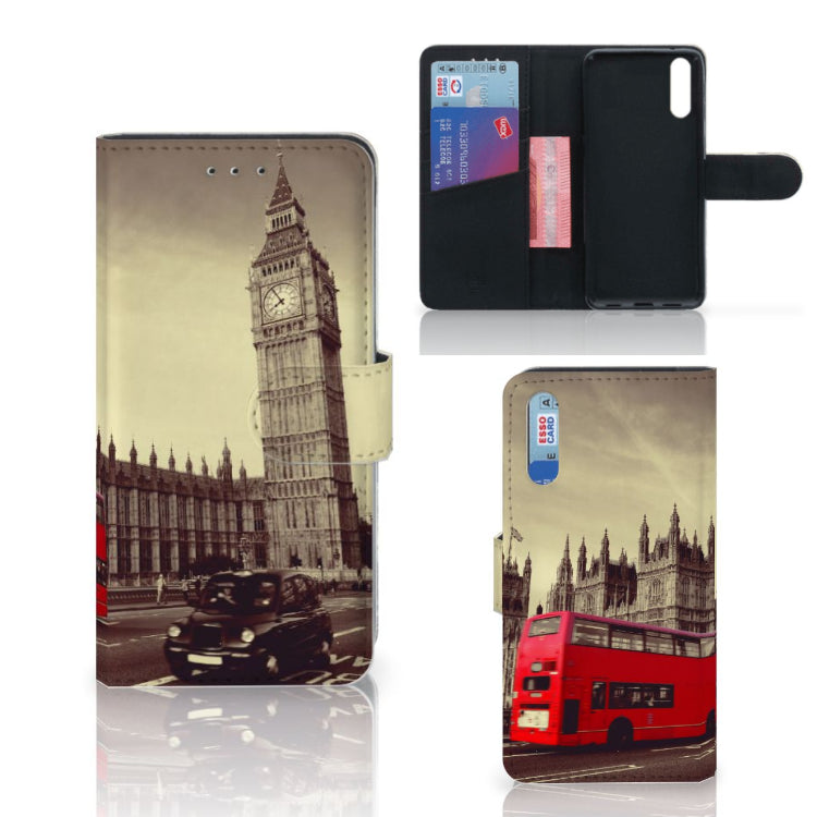 Huawei P20 Flip Cover Londen